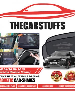 Audi Car Sunshade for A4/S4 B9 2015 Onwards (Plastic Frame)
