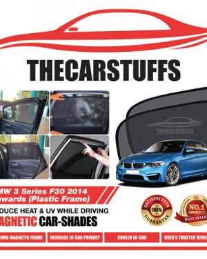 BMW Car Sunshade for 3 Series F30 2014 Onwards (Plastic Frame)
